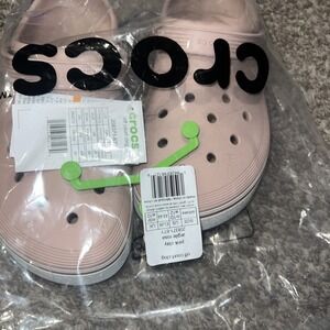 NWT Off Court Clog Crocs Size Men 10 20831-6TY Pink Clay